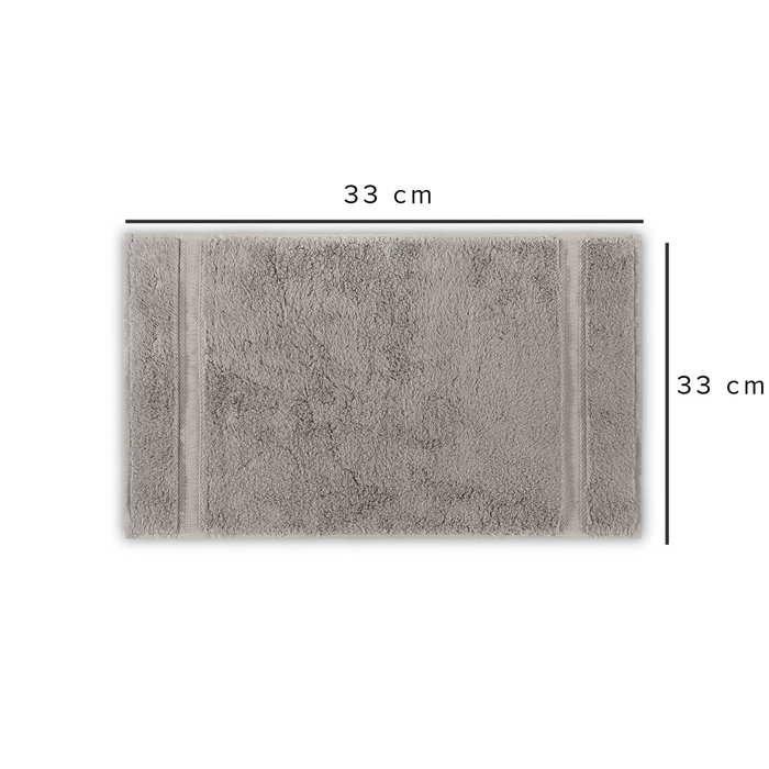 Mijölnir Toalla de Aseo Gris de Algodón 33 x 33 cm